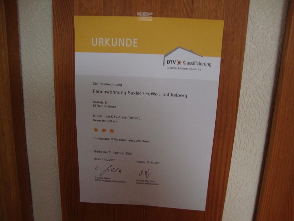 Eifelferienwohnungen "Familie Saxler" Bereborn Extérieur photo